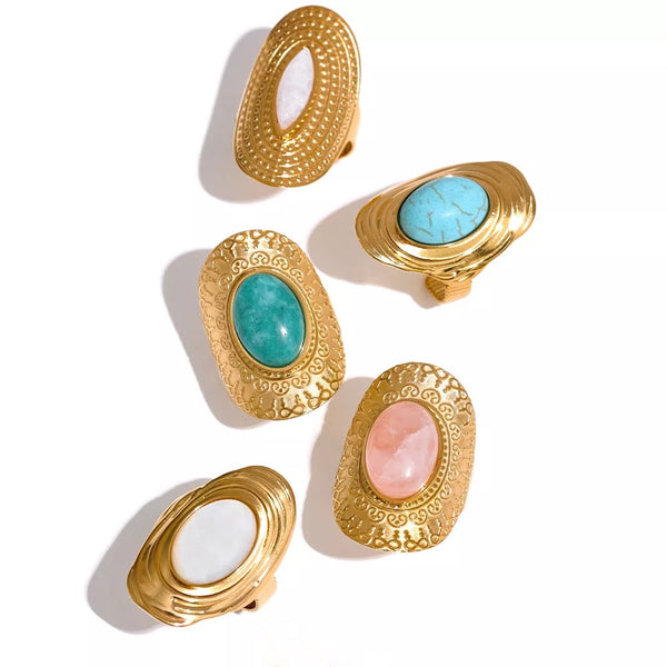 Andromara Gold Plated Ring