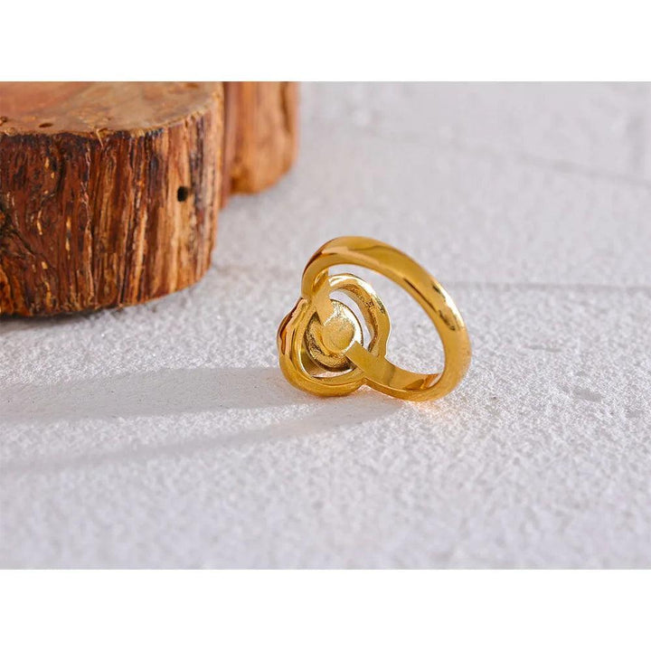 Lolita Gold Plated Ring - Stellise