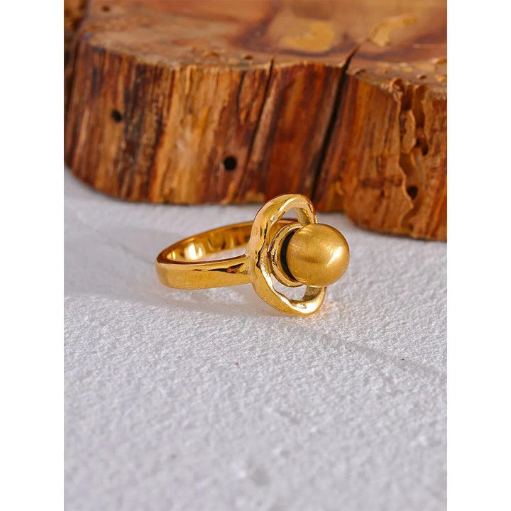 Lolita Gold Plated Ring - Stellise