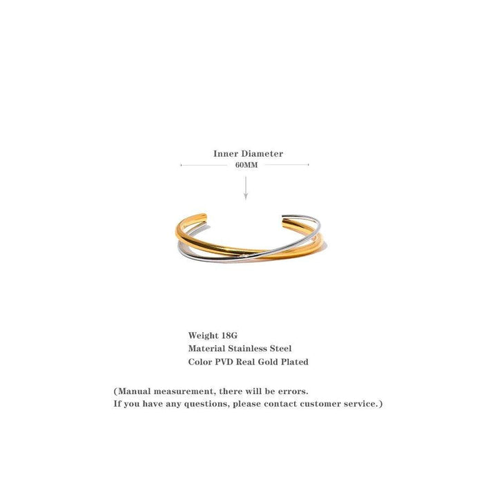 Lysarose Gold Plated Bracelet - Stellise