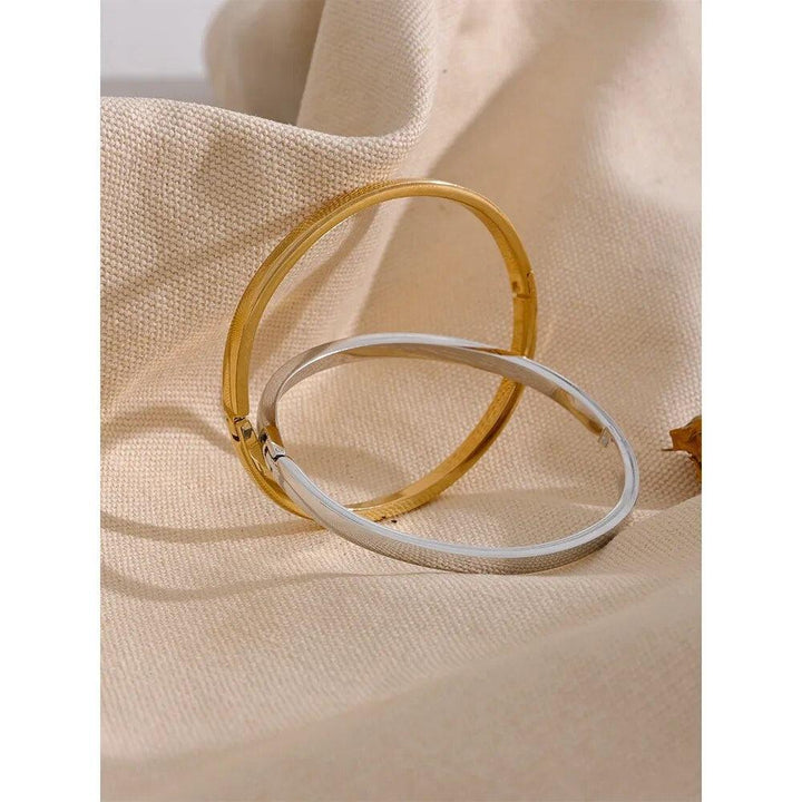 Isoleth Gold Plated Bracelet - Stellise