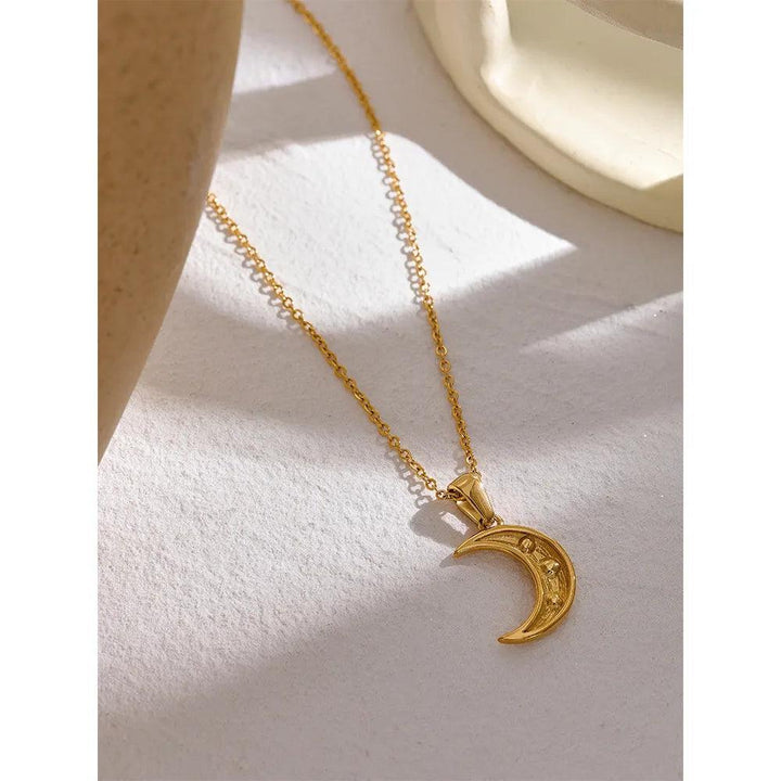 Astraia Gold Plated Necklace - Stellise