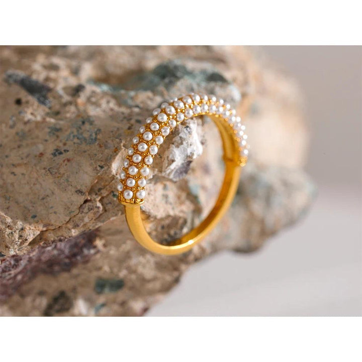 Nolia Gold Plated Ring - Stellise