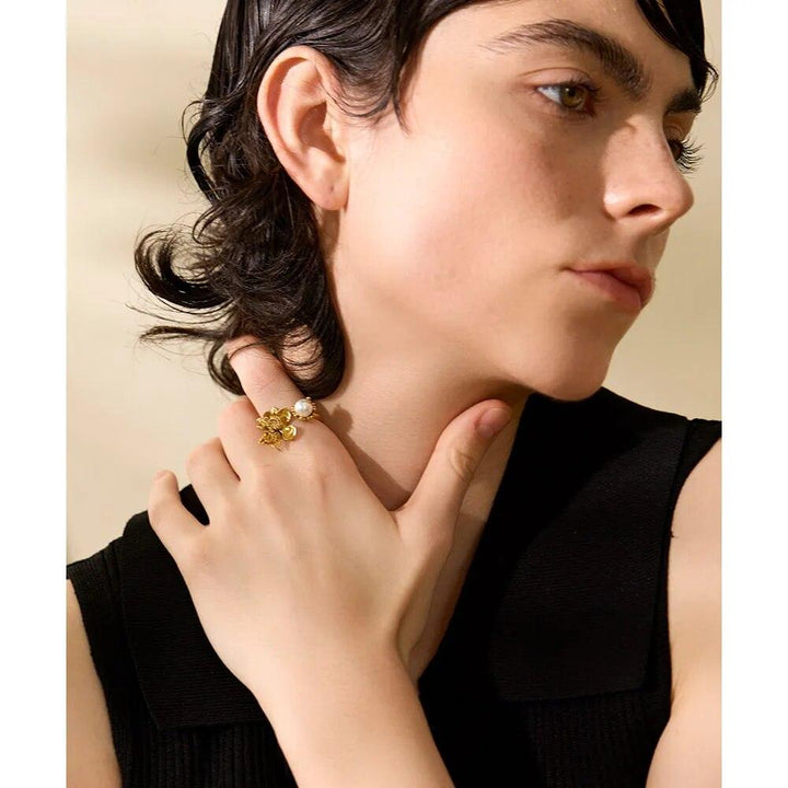 Calistaire Gold Plated Ring - Stellise