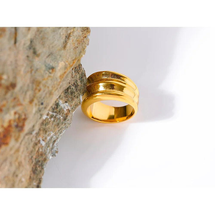 Lia Gold Plated Ring - Stellise