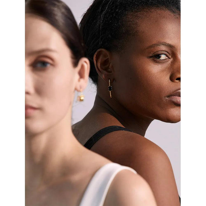 Elaraia Gold Plated Earrings - Stellise