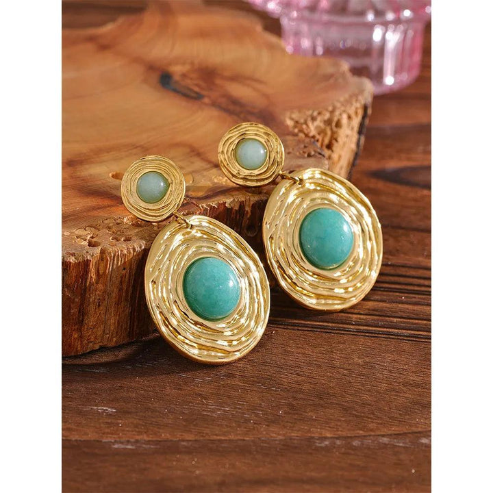 Isolabella Gold Plated Earrings - Stellise