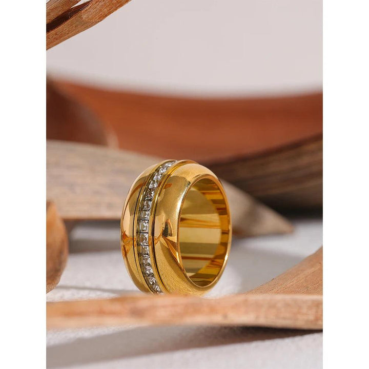 Mai Gold Plated Ring - Stellise