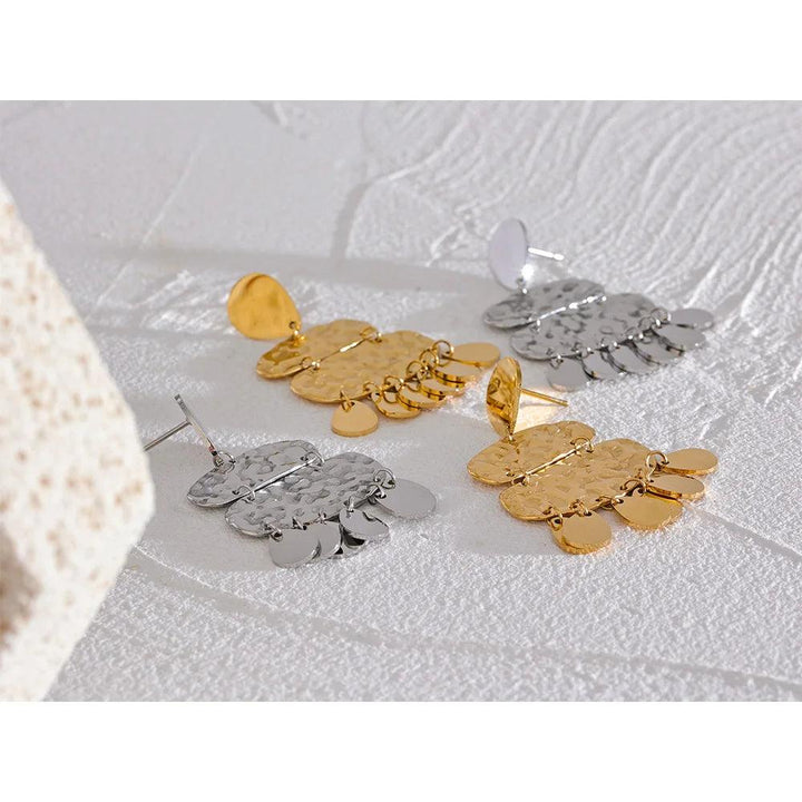 Amarinda Gold Plated Earrings - Stellise