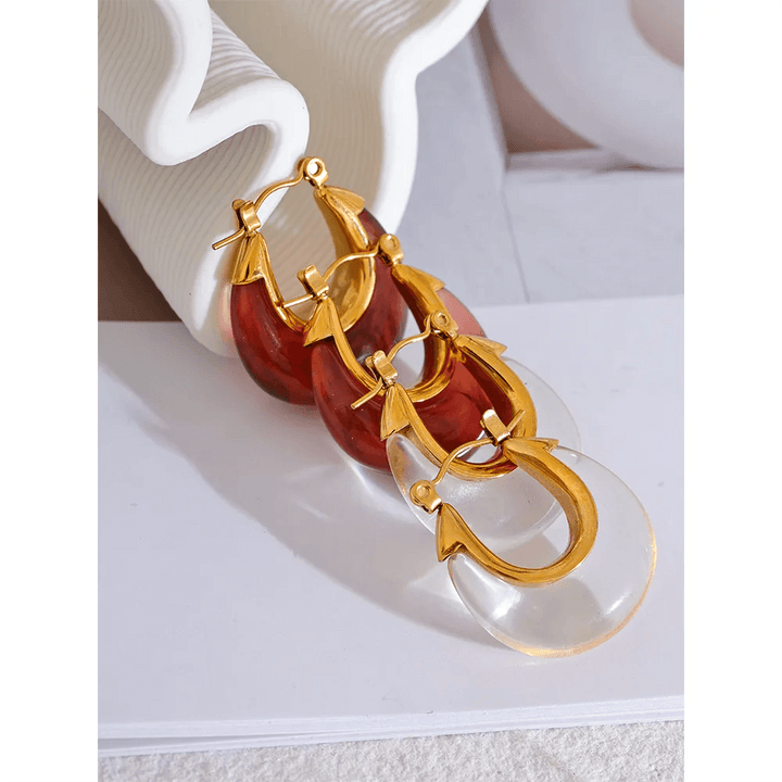 Sorrenith Gold Plated Earrings - Stellise