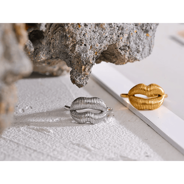 Hazel Gold Plated Ring - Stellise