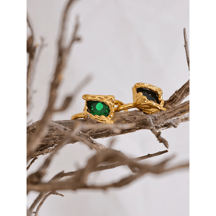 Amarina Gold Plated Ring - Stellise