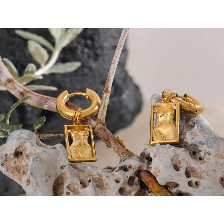 Amarionna Gold Plated Earrings - Stellise