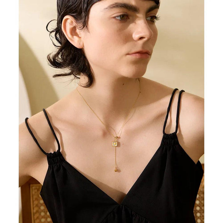 Fiona Gold Plated Necklace - Stellise