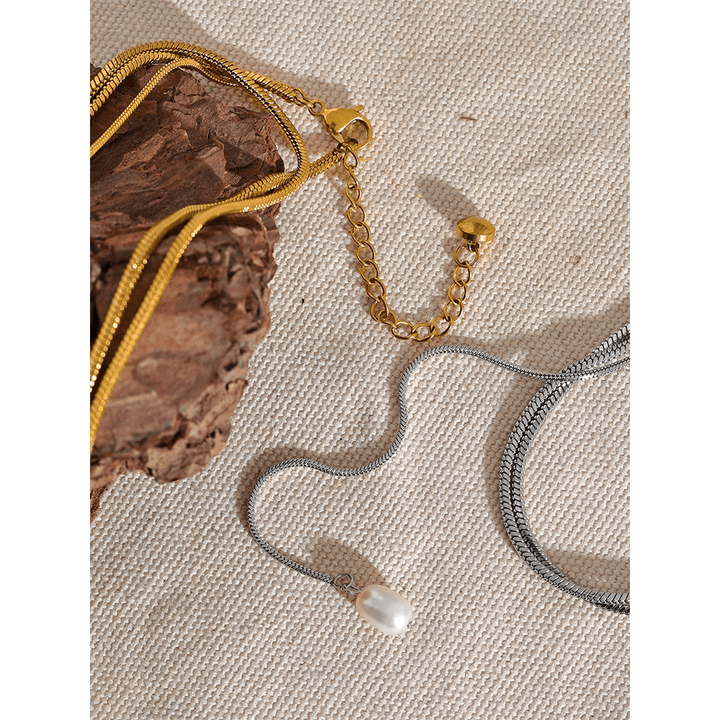 Millicent Gold Plated Necklace - Stellise