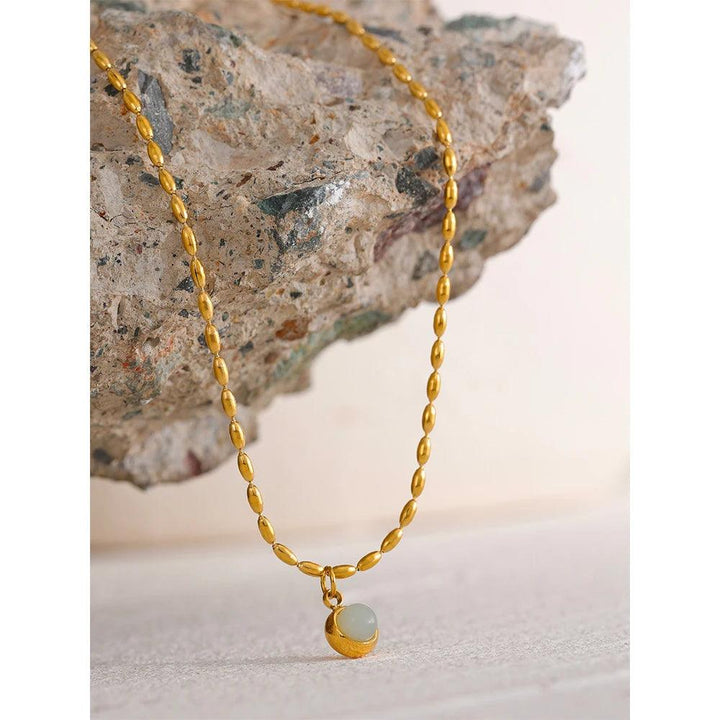 Emiliana Gold Plated Necklace - Stellise