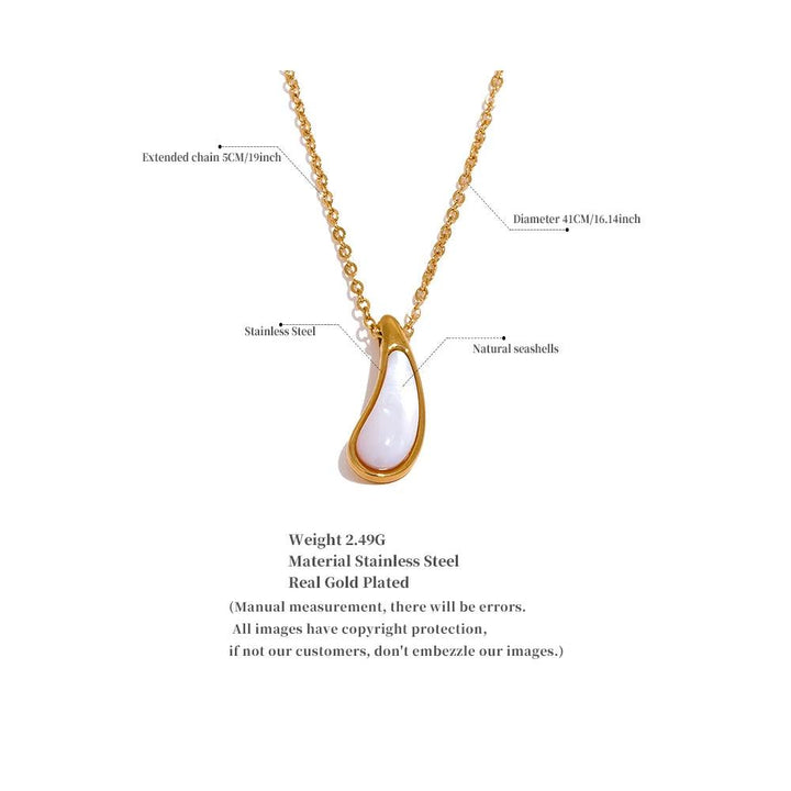 Maya Gold Plated Necklace - Stellise