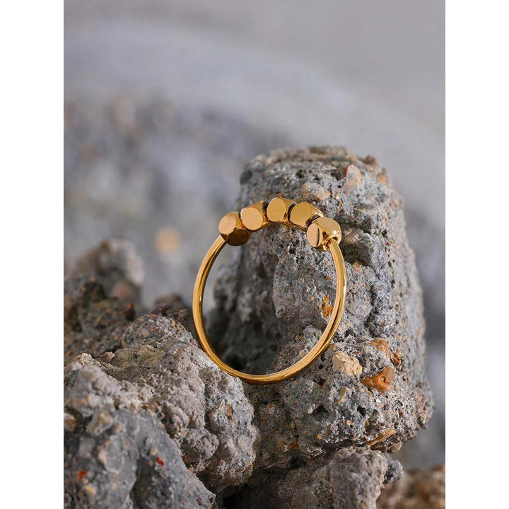 Nora Gold Plated Ring - Stellise