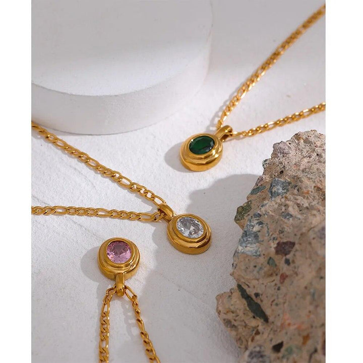 Seraphelle Gold Plated Necklace - Stellise