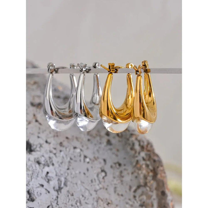 Zephyrelle Gold Plated Earrings - Stellise