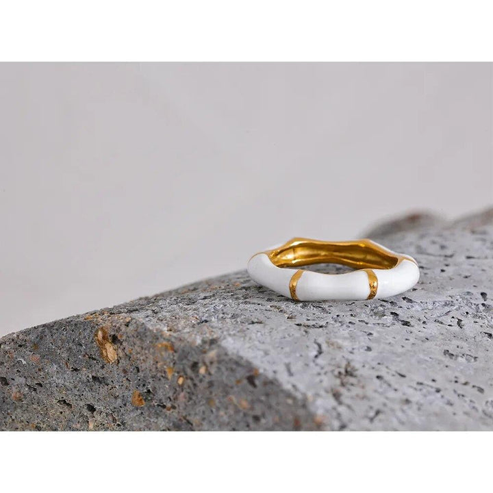 Evaloria Gold Plated Ring - Stellise