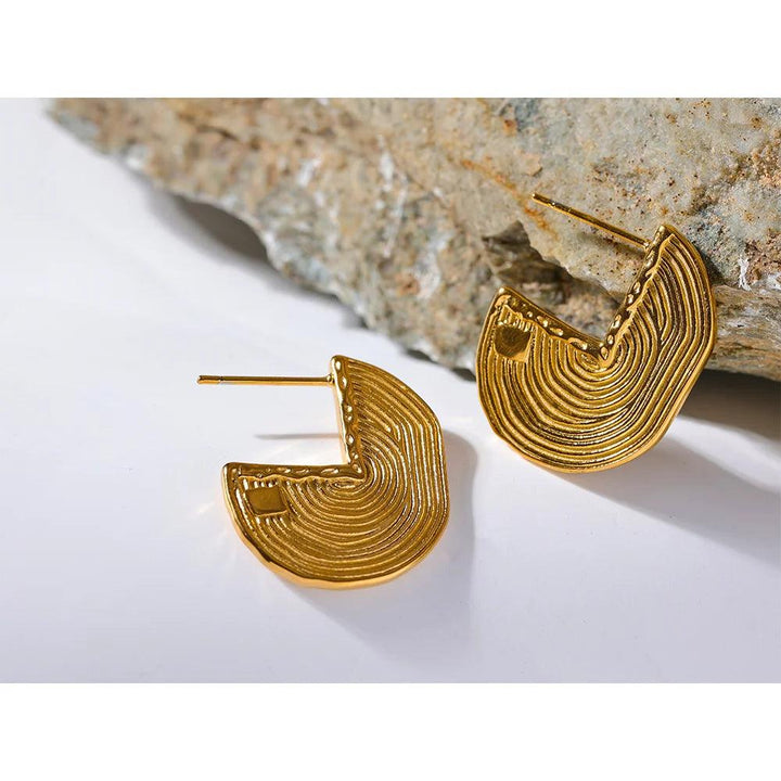 Seraphessa Gold Plated Earrings - Stellise