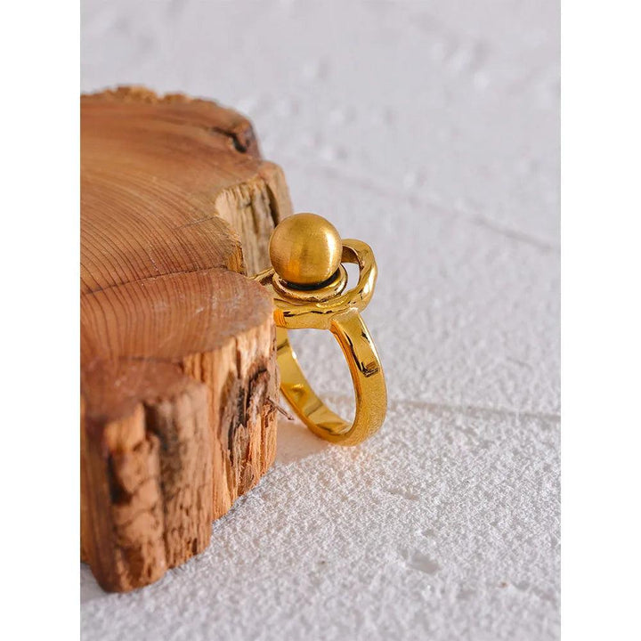 Lolita Gold Plated Ring - Stellise