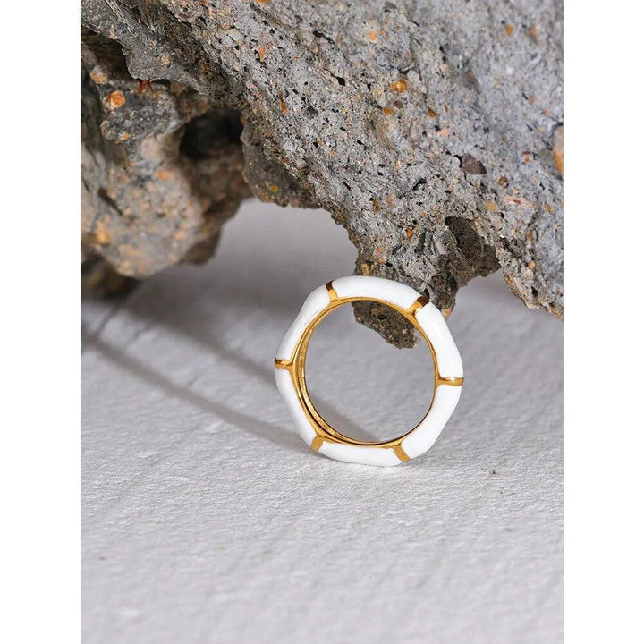 Evaloria Gold Plated Ring - Stellise