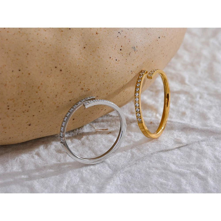 Lucy Gold Plated Ring - Stellise