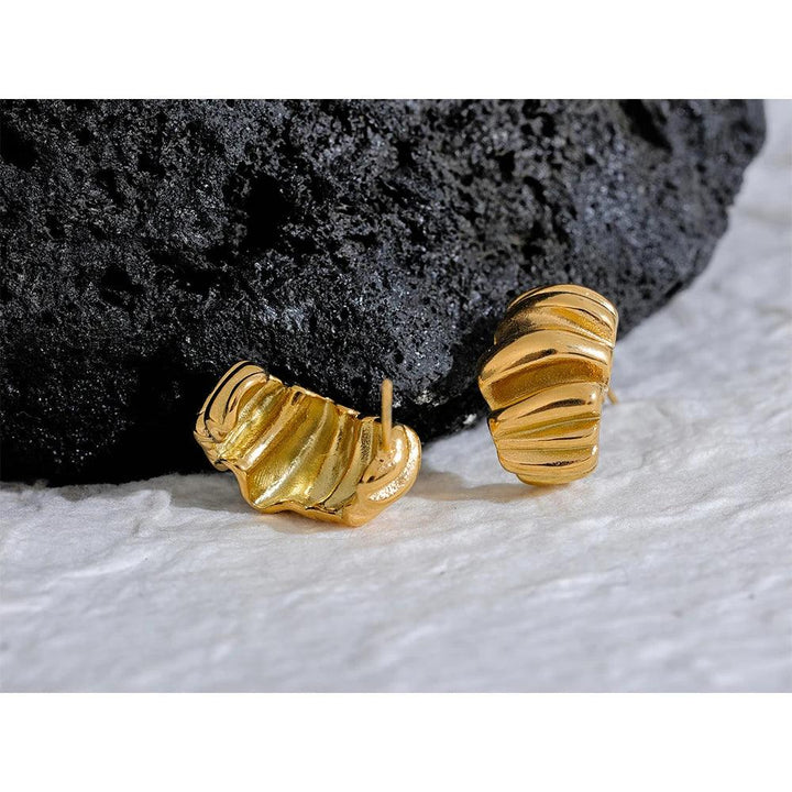 Evanelle Gold Plated Earrings - Stellise