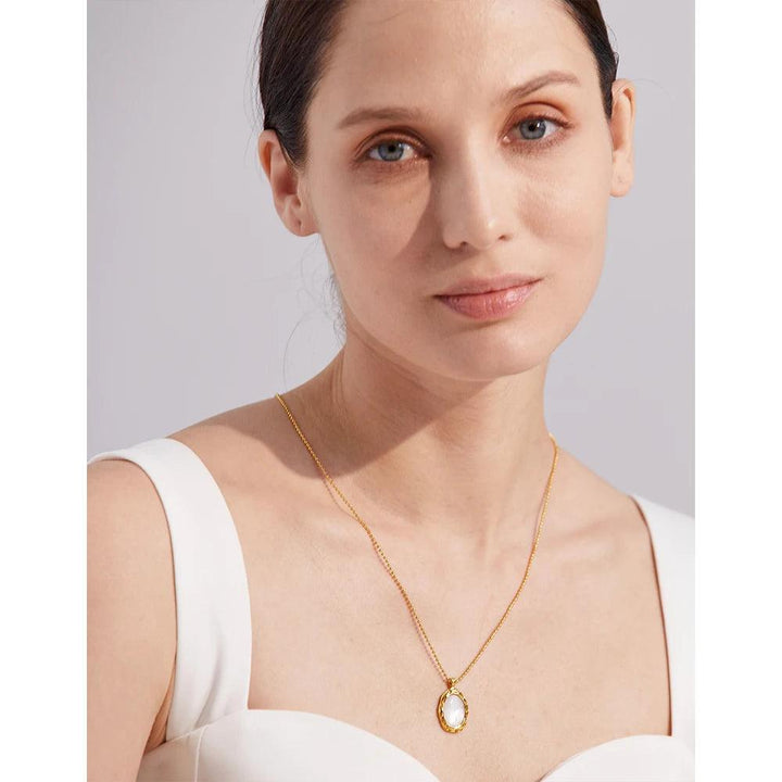 Elysia Gold Plated Necklace - Stellise