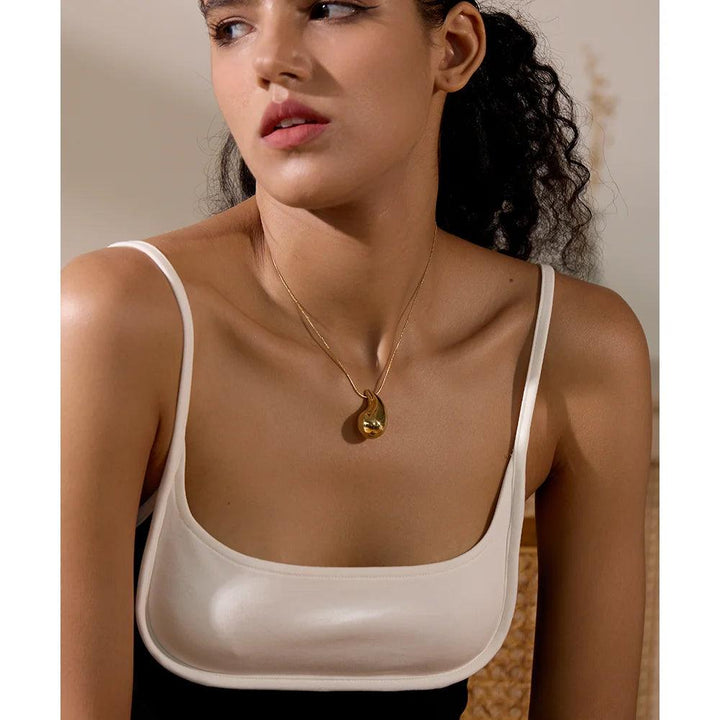 Theodora Gold Plated Necklace - Stellise