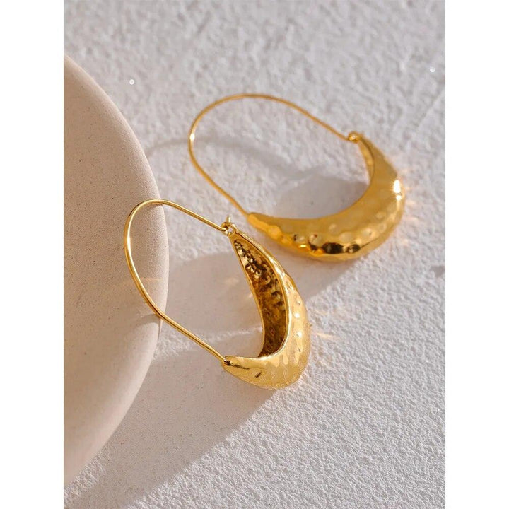 Evaluna Gold Plated Earrings - Stellise