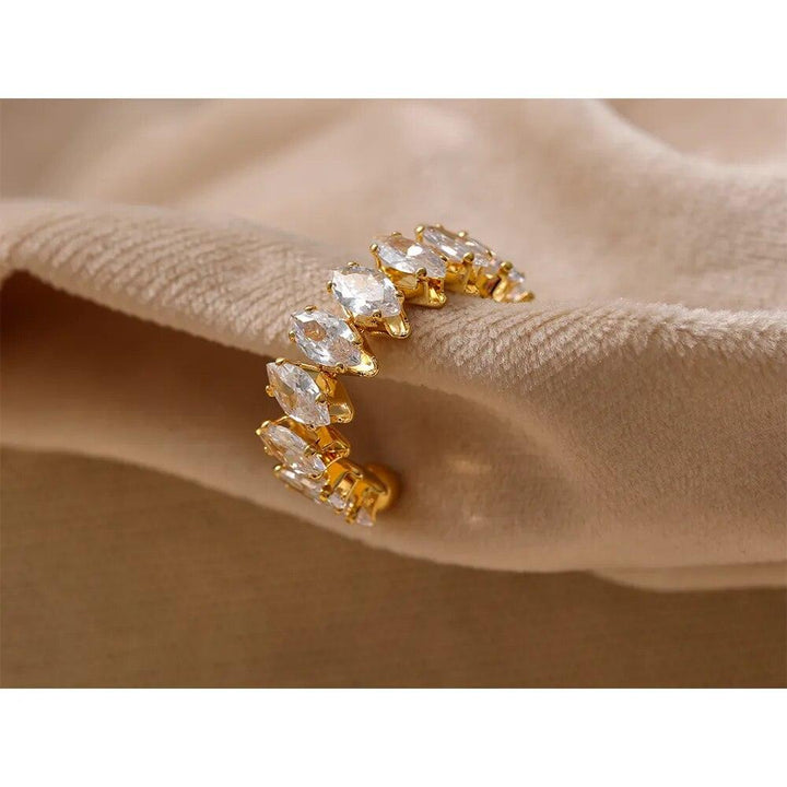 Selara Gold Plated Ring - Stellise