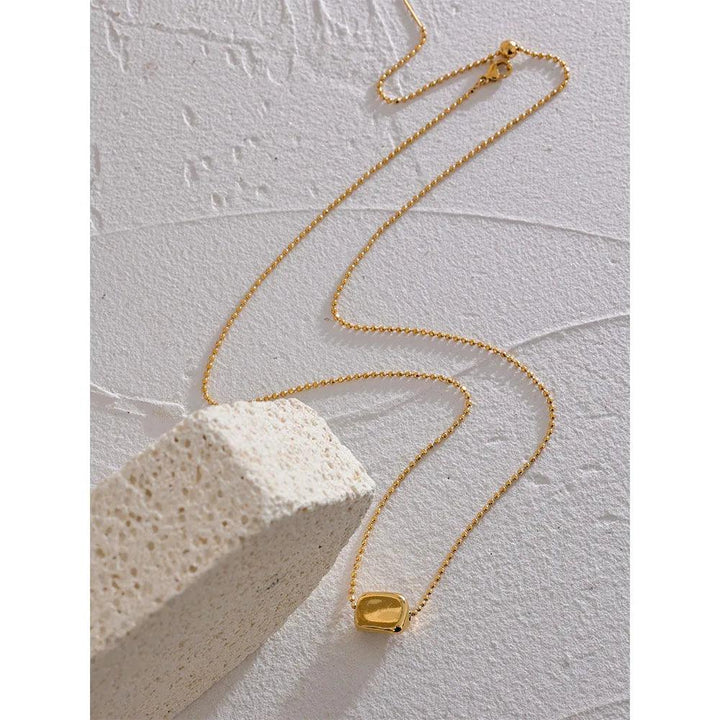 Solange Gold Plated Necklace - Stellise