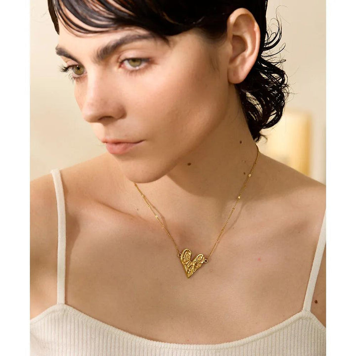 Ophelia Gold Plated Necklace - Stellise