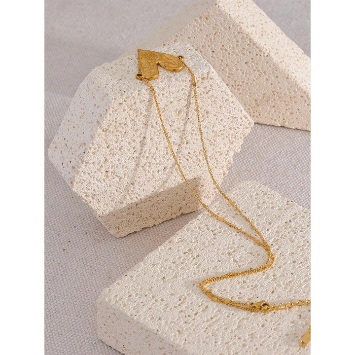 Ophelia Gold Plated Necklace - Stellise