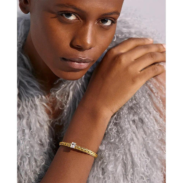 Lysandraia Gold Plated Bracelet - Stellise