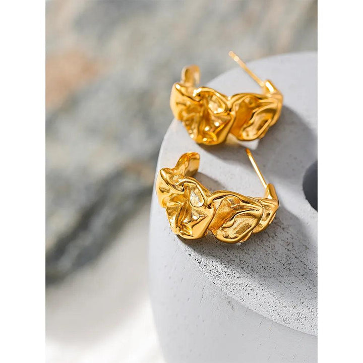 Seraphessa Gold Plated Earrings - Stellise