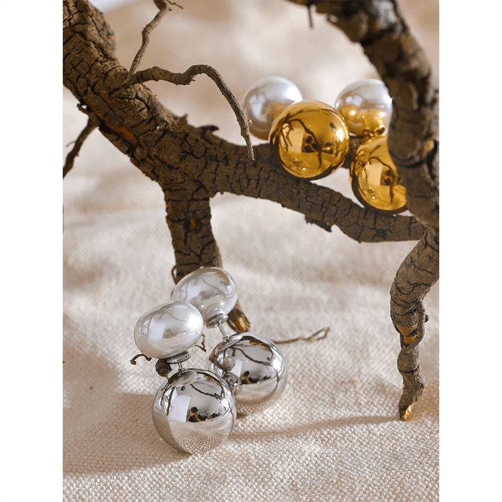 Elysarra Gold Plated Earrings - Stellise