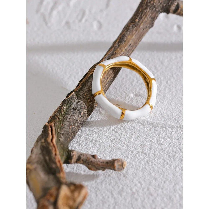 Evaloria Gold Plated Ring - Stellise