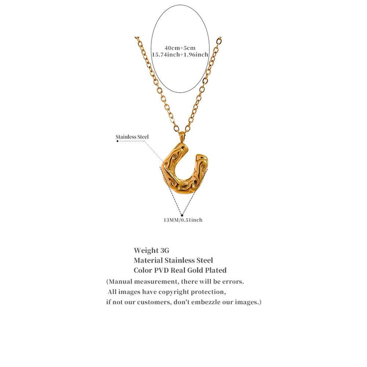 Leona Gold Plated Necklace - Stellise