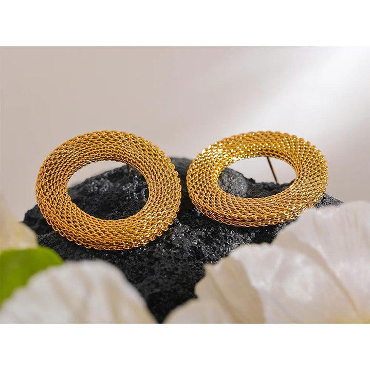 Calistaire Gold Plated Earrings - Stellise