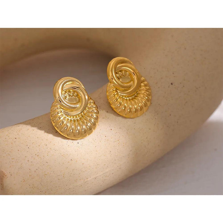 Zenovelle Gold Plated Earrings - Stellise