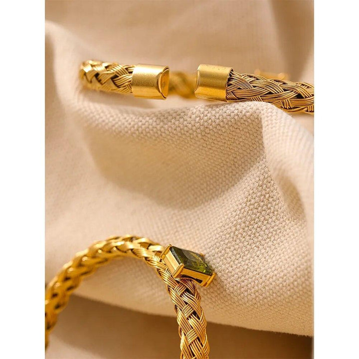 Lysandraia Gold Plated Bracelet - Stellise