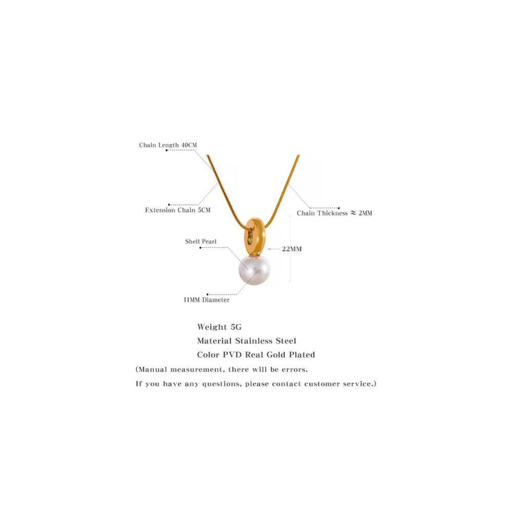 Melody Gold Plated Necklace - Stellise