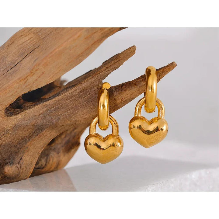 Elysian Gold Plated Earrings - Stellise