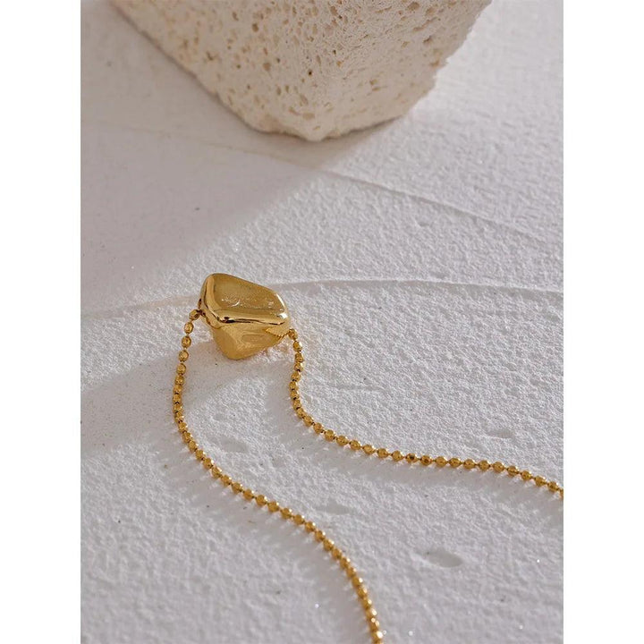 Solange Gold Plated Necklace - Stellise