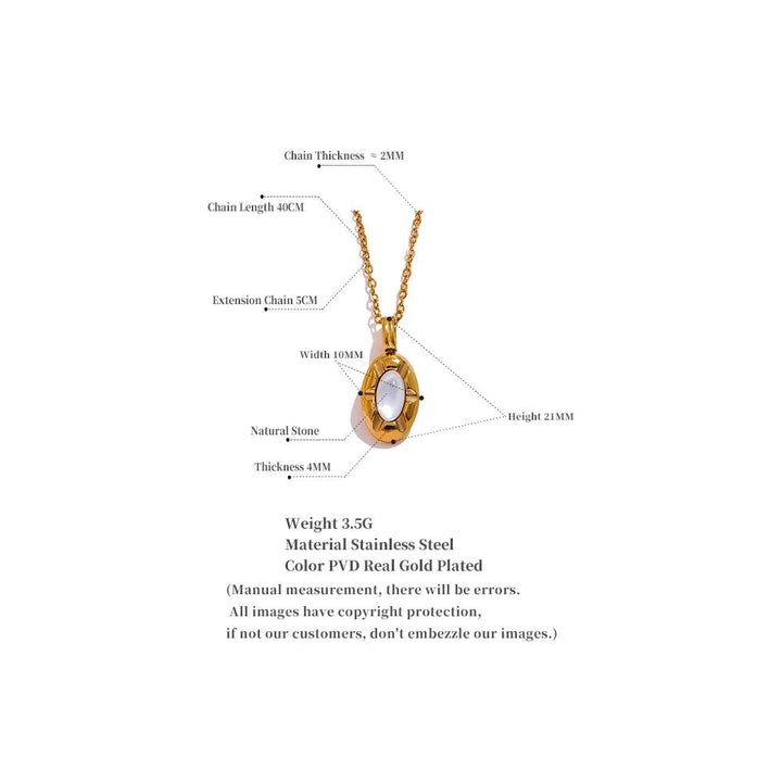 Cordelia Gold Plated Necklace - Stellise