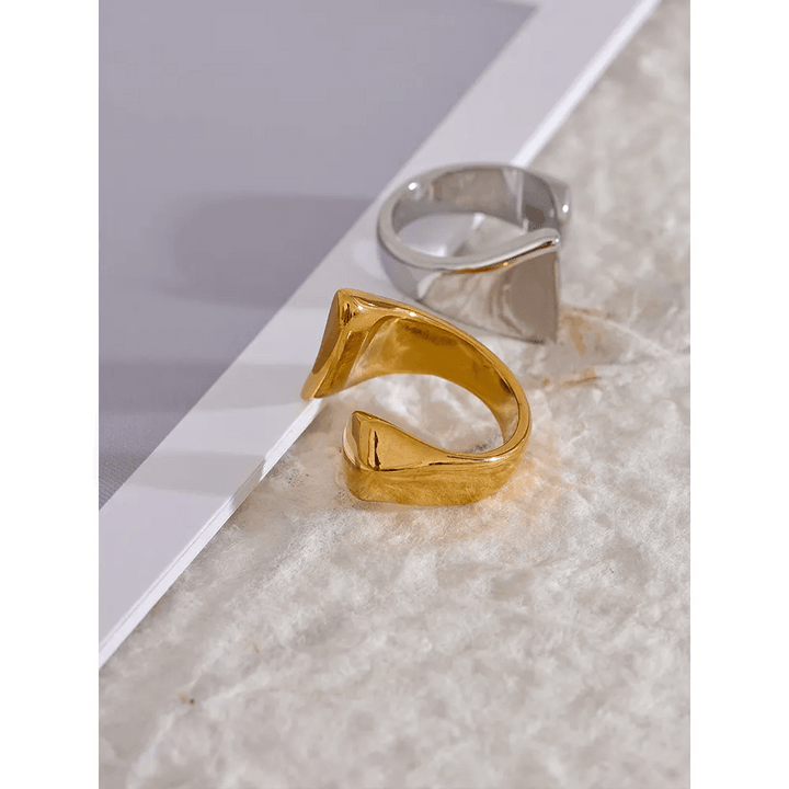 Elysarra Gold Plated Ring - Stellise